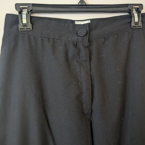 Tach Nicanor Black Linen Fringe Tassel Bohemian Pants Size Large - Picture 6 of 9